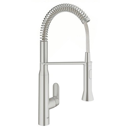 Dřezová baterie Grohe K7 s výpustí supersteel 31379DC0