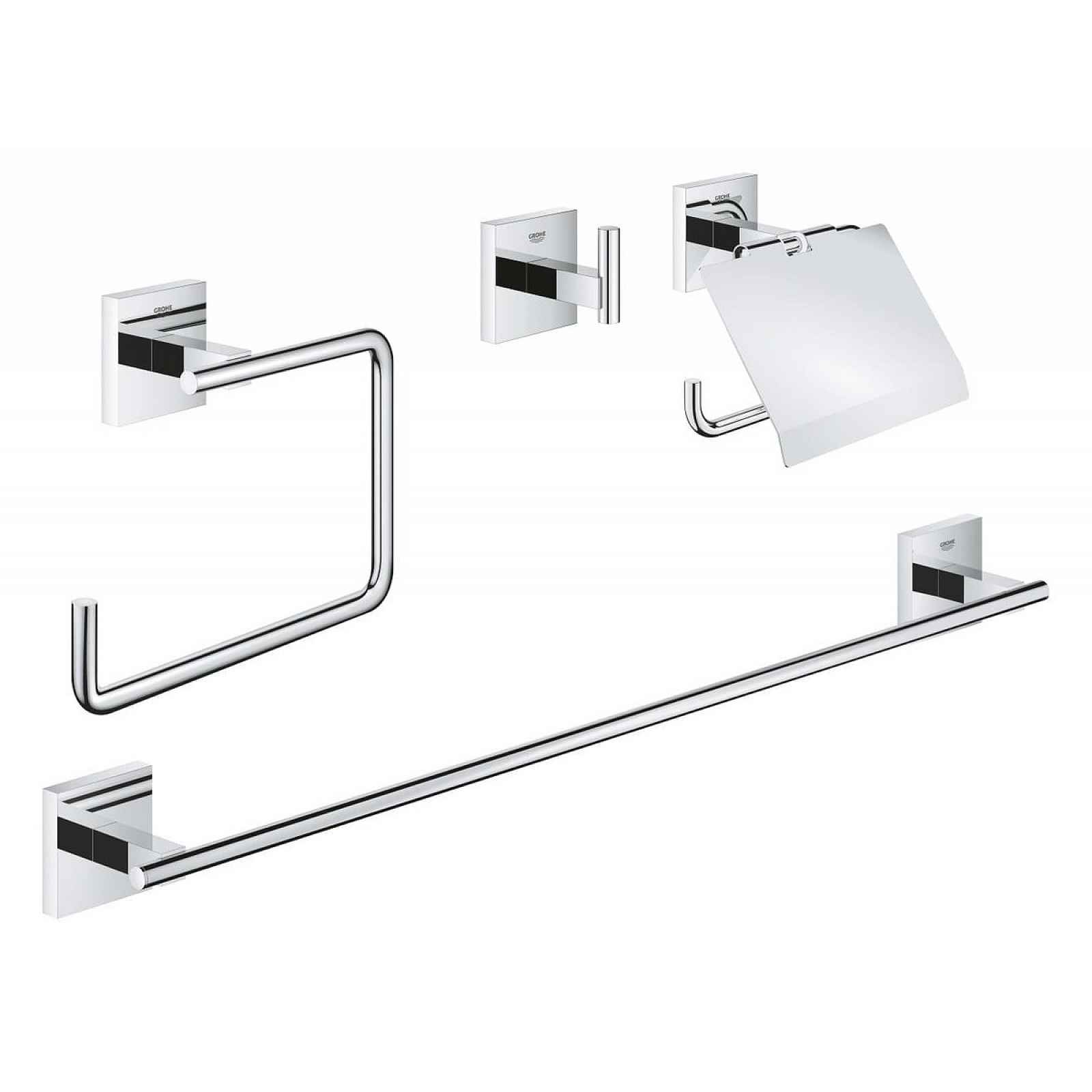 Sada doplňků Grohe Start Cube Accessories chrom 41115000