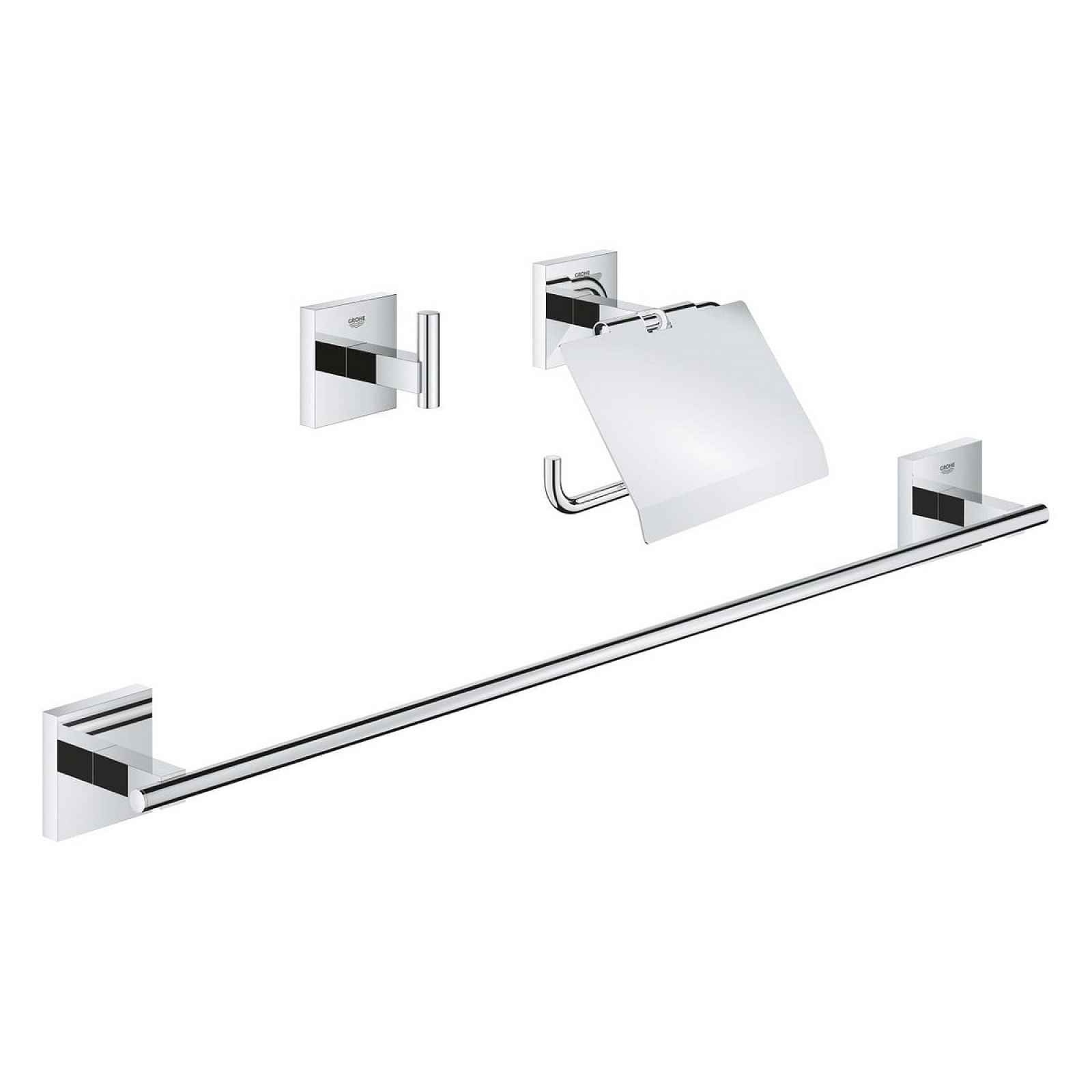 Sada doplňků Grohe Start Cube Accessories chrom 41124000