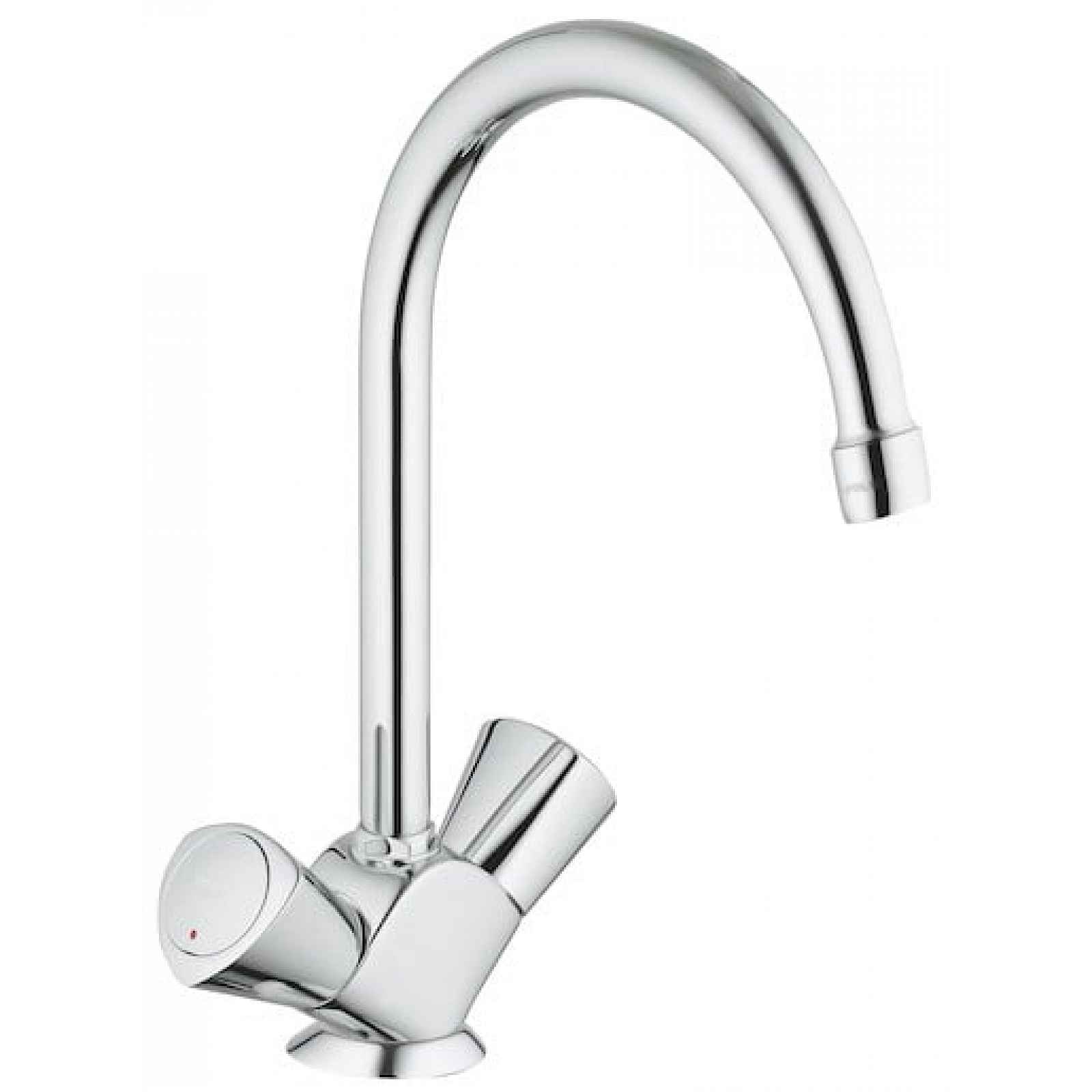 Dřezová baterie Grohe Grohe s otočným raménkem chrom 31819001