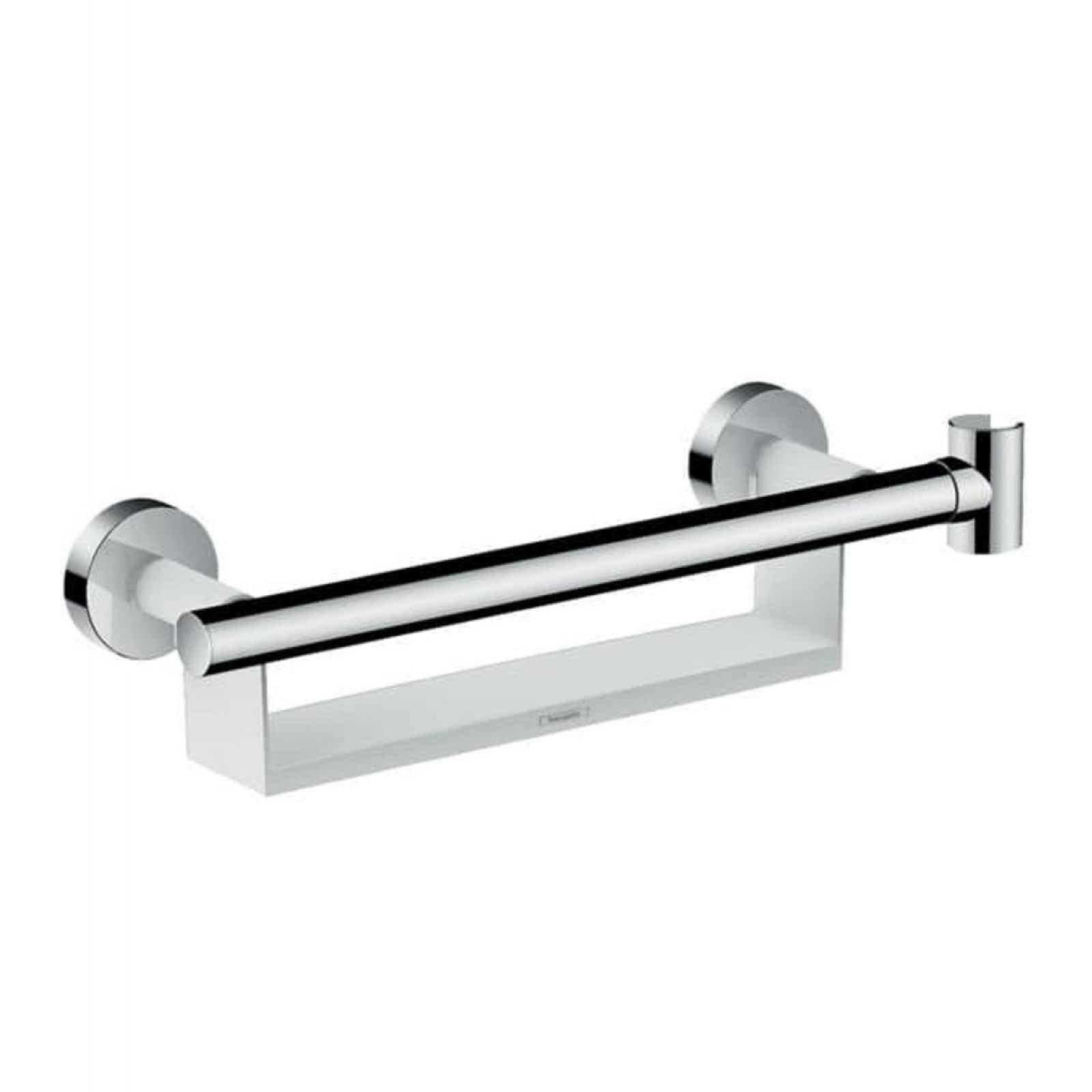 Madlo Hansgrohe Unicas držákem bílá/chrom 26328400