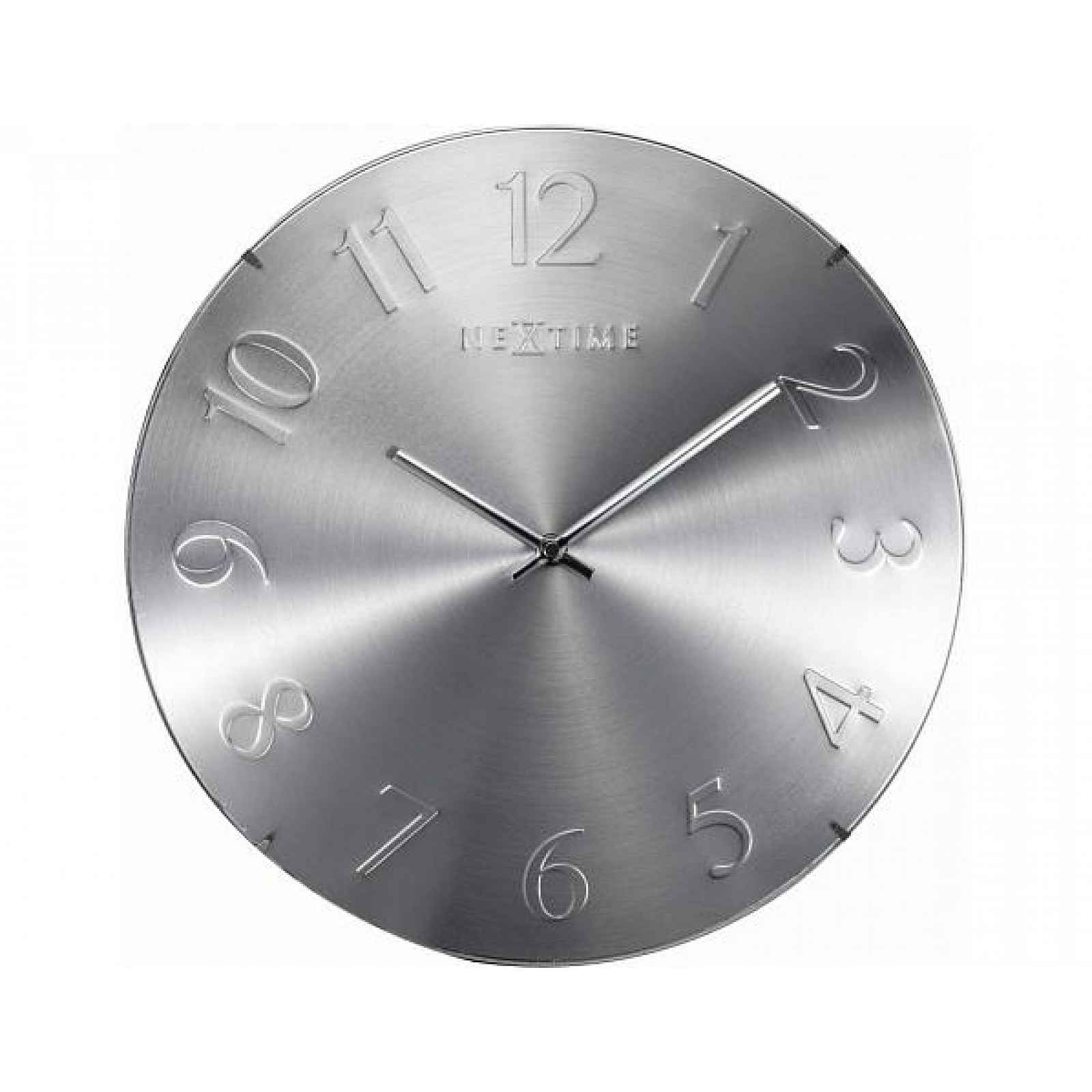 Designové nástěnné hodiny 3236zi Nextime Elegant Dome 35cm