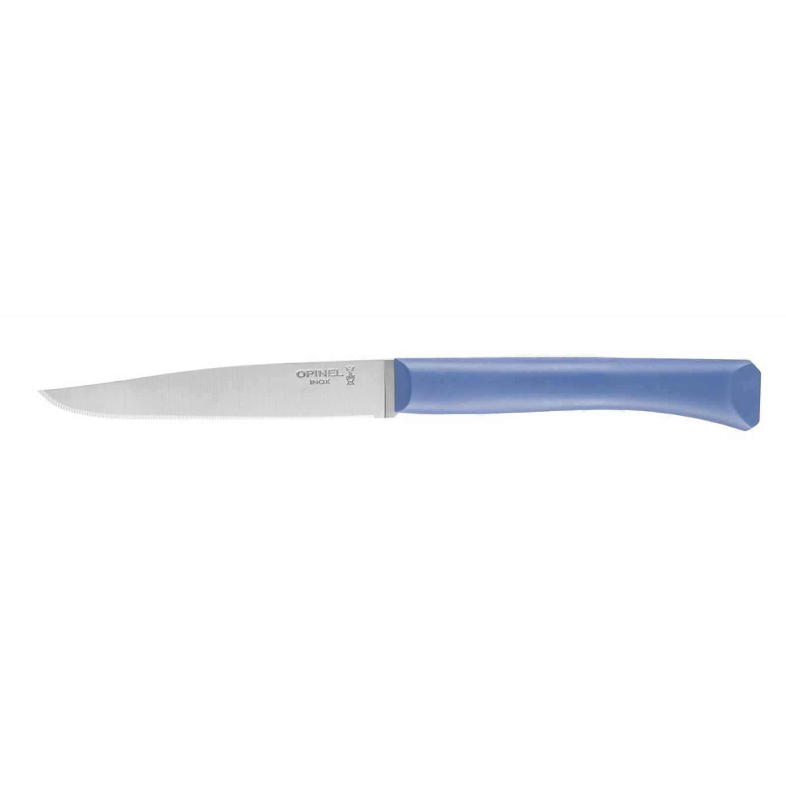 Opinel Bon Appetit steakový nůž s polymerovou rukojetí, modrý, čepel 11 cm 001901