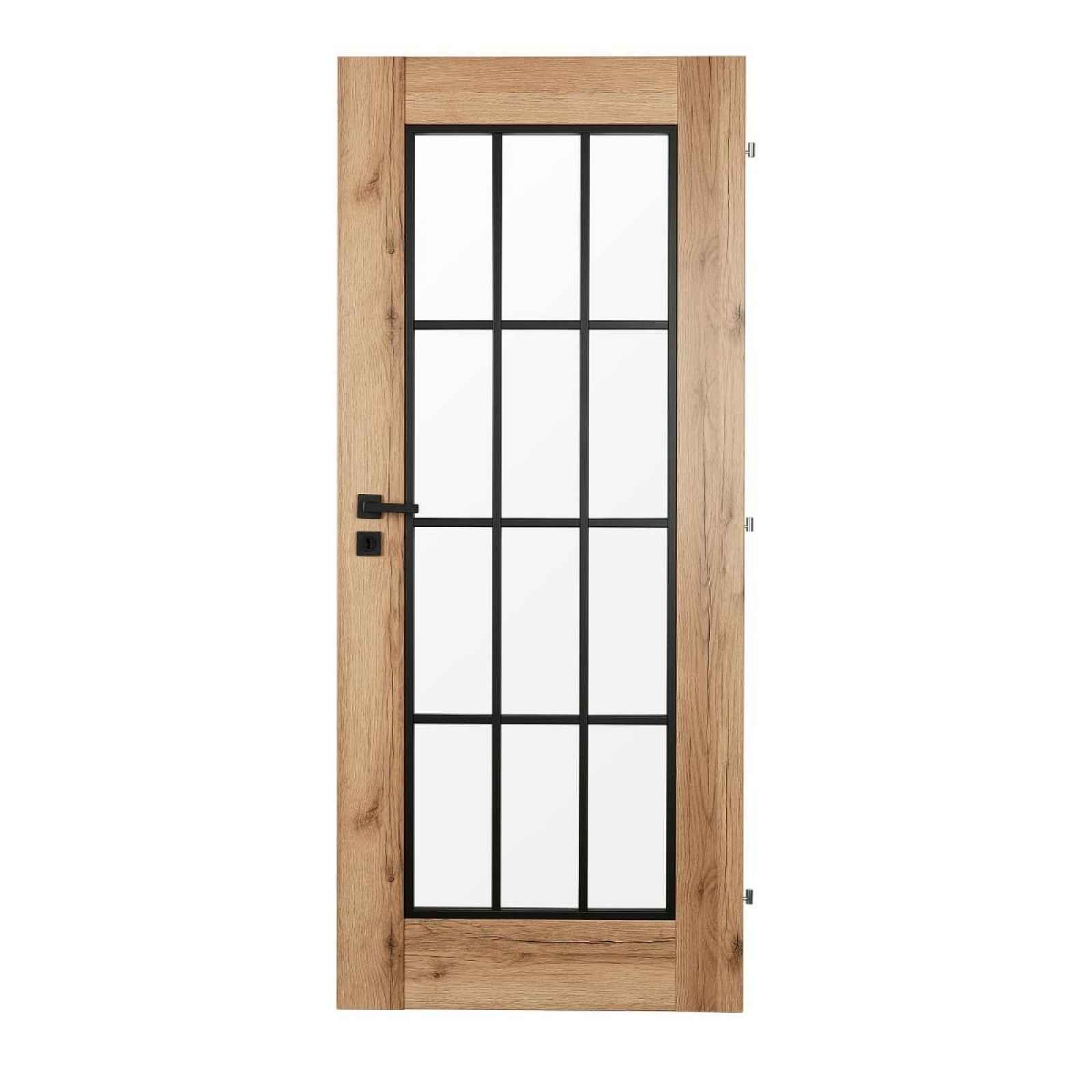 Interiérové dveře Naturel Zaria 5 pravé 60 cm dub natura ZARIA5CPLB60P