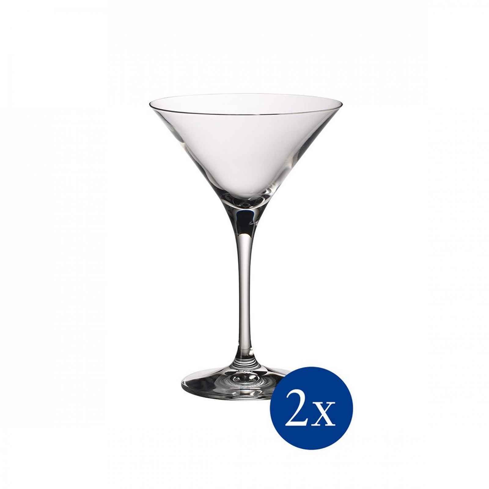 Villeroy & Boch Purismo Bar sklenice na martini, 0,24 l, 2 ks