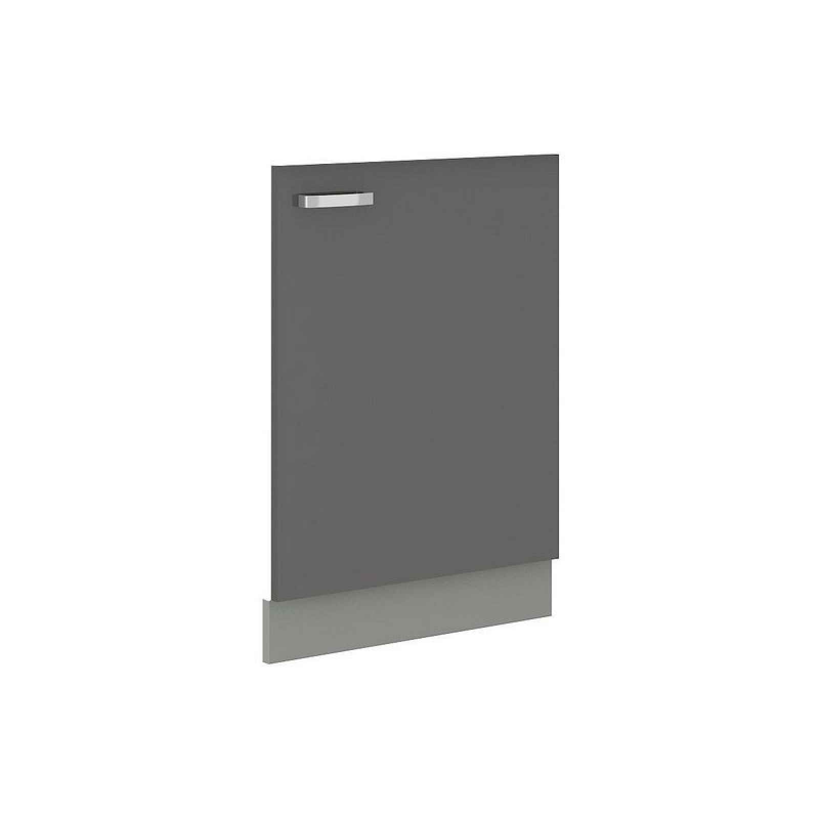 Přední panel na vestavnou kuchyňskou myčku Grey NAR G-72, šířka 60 cm