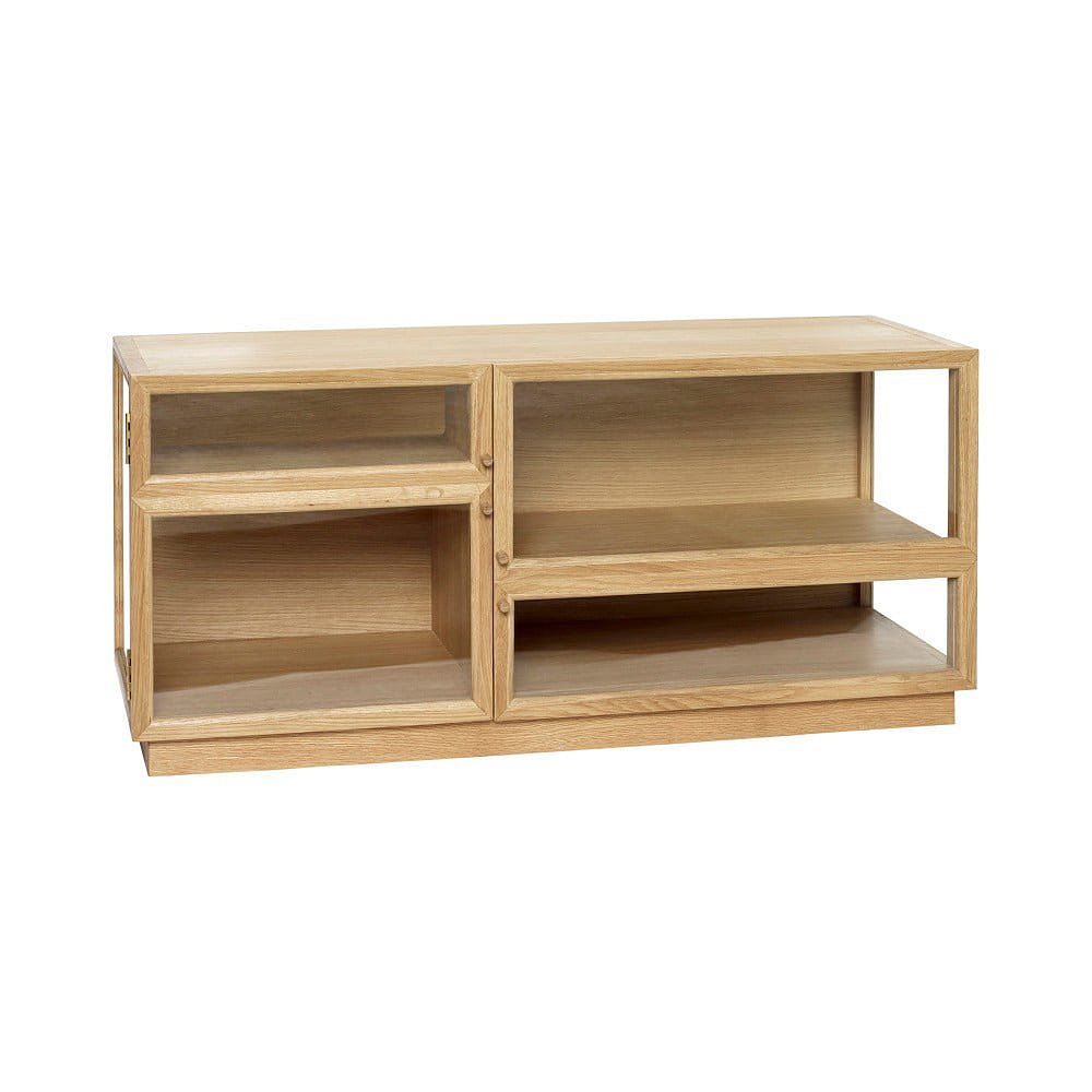 Vitrína Hübsch Oak Display Cabinet, délka 110 cm