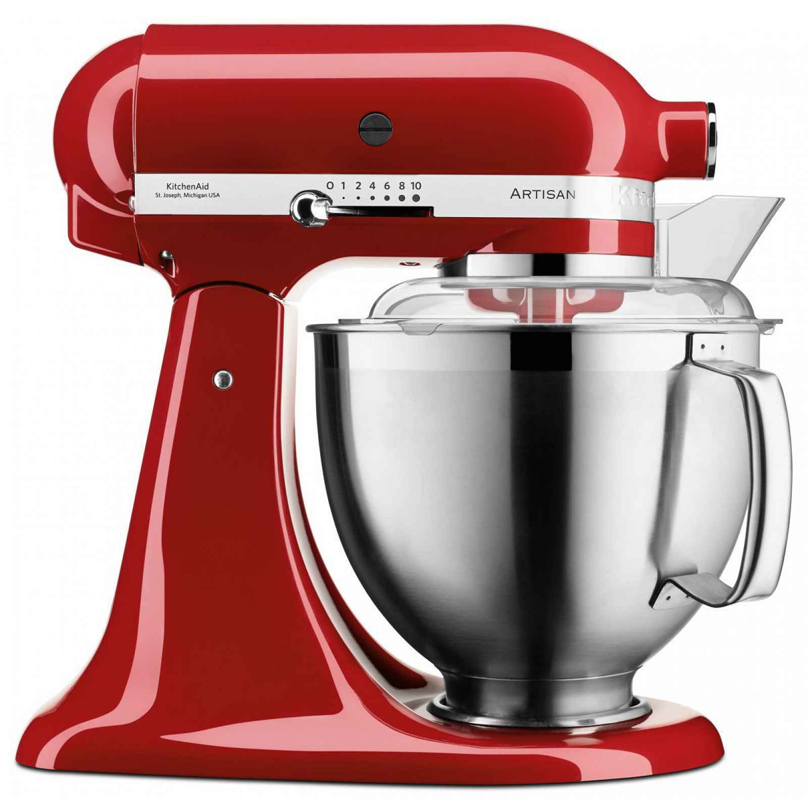 KitchenAid Kuchyňský robot Artisan 5KSM185PSEER, královská červená 5KSM185PSEER