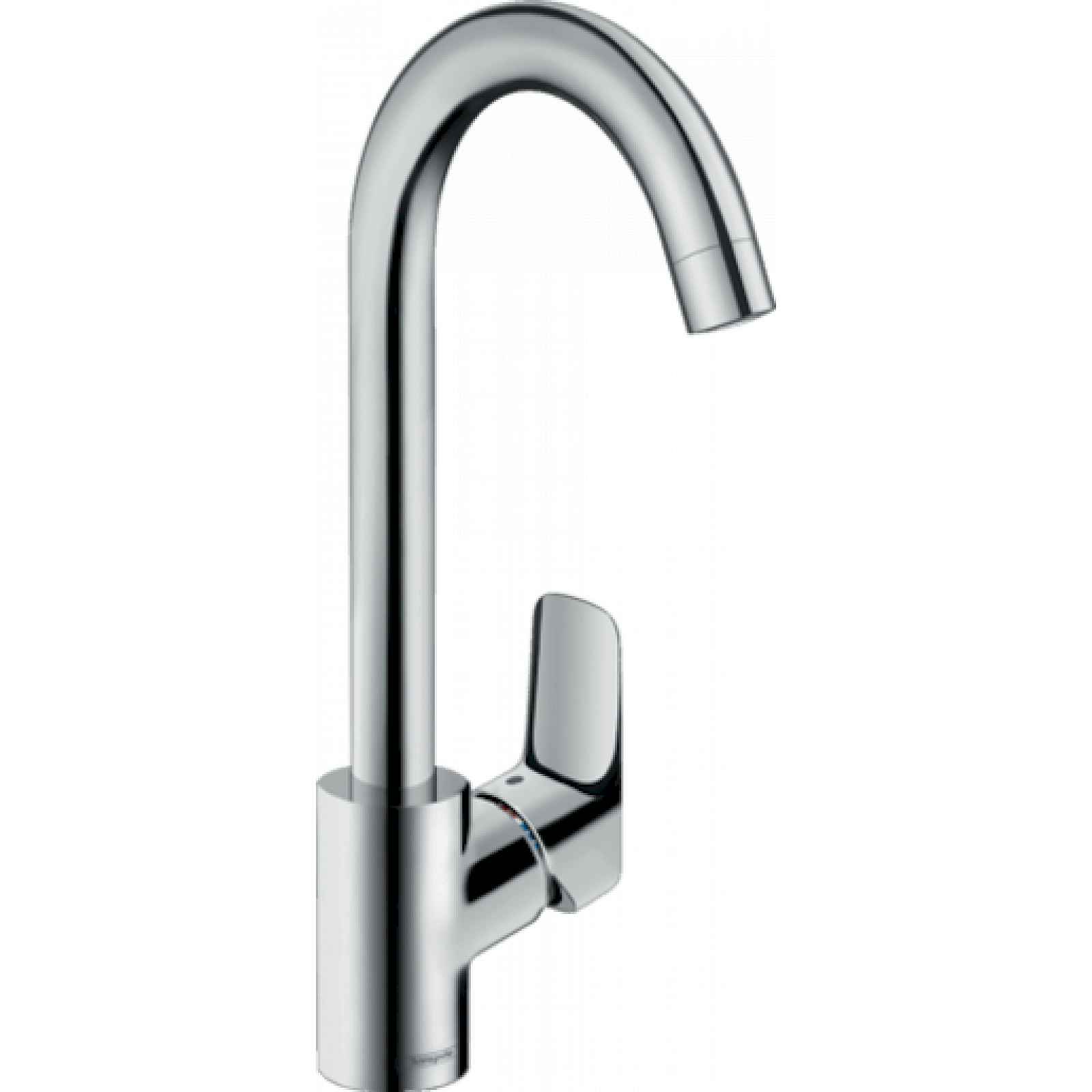 Dřezová baterie Hansgrohe Logis M31 s otočným raménkem chrom 71835000