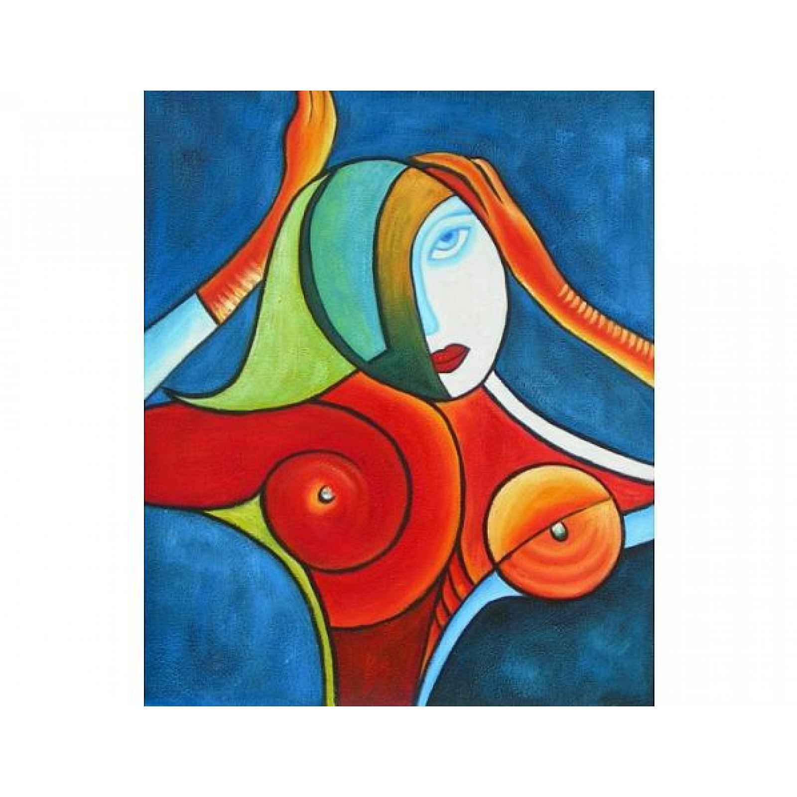 Obraz - Dívka 2- 90 cm x 60 cm