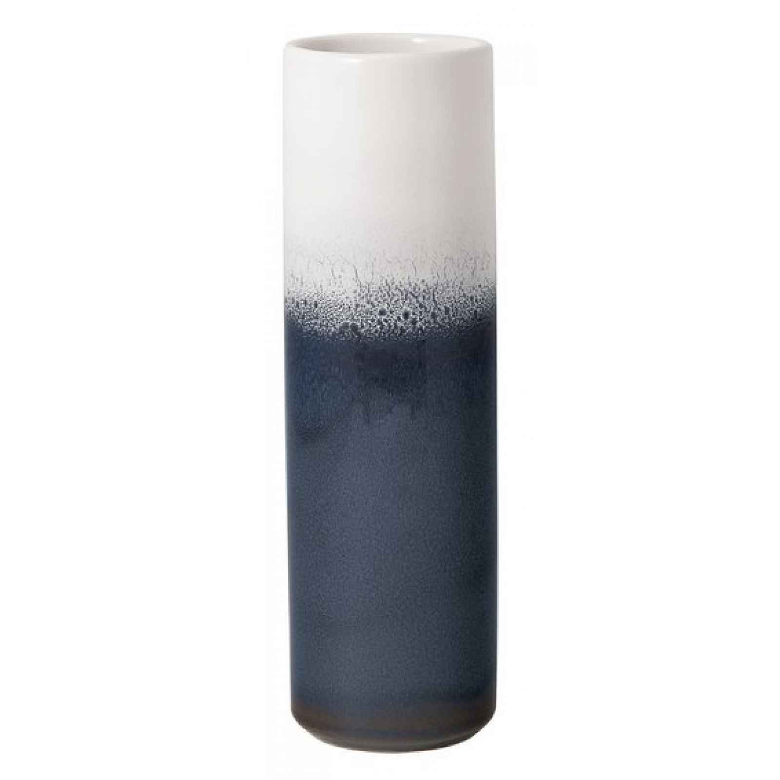 Villeroy & Boch Lave Home bleu kameninová váza Cylinder, 25 cm 10-4286-9235