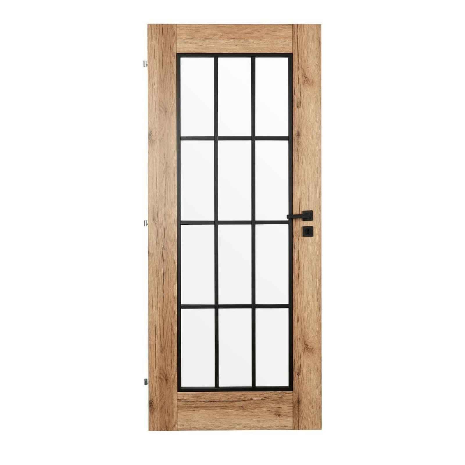 Interiérové dveře Naturel Zaria levé 90 cm dub natura ZARIA5CPLDN90L