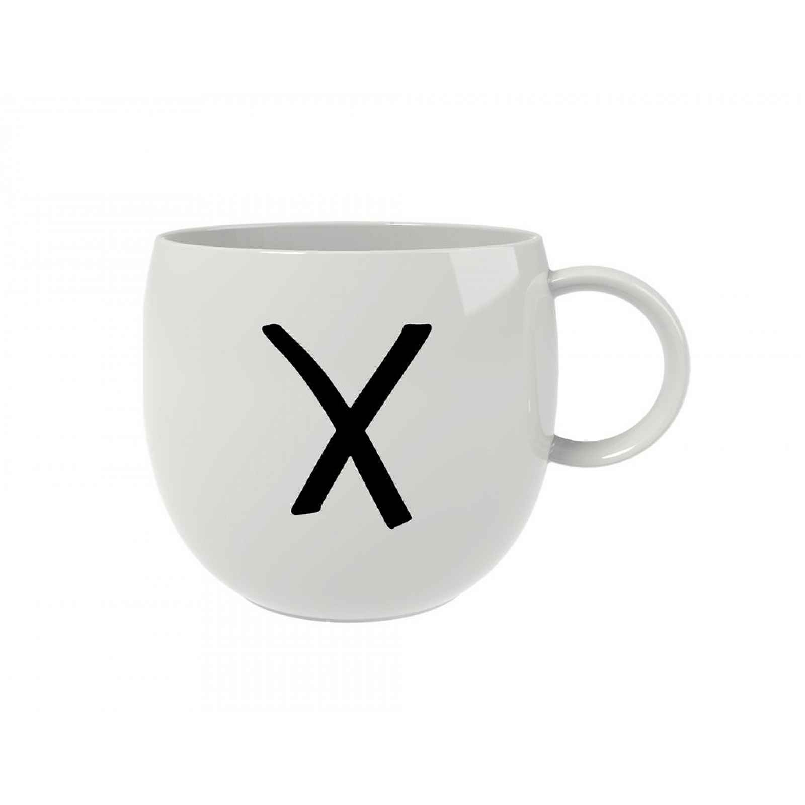 Villeroy & Boch Like hrnek Letters, písmeno X, 0,33 l