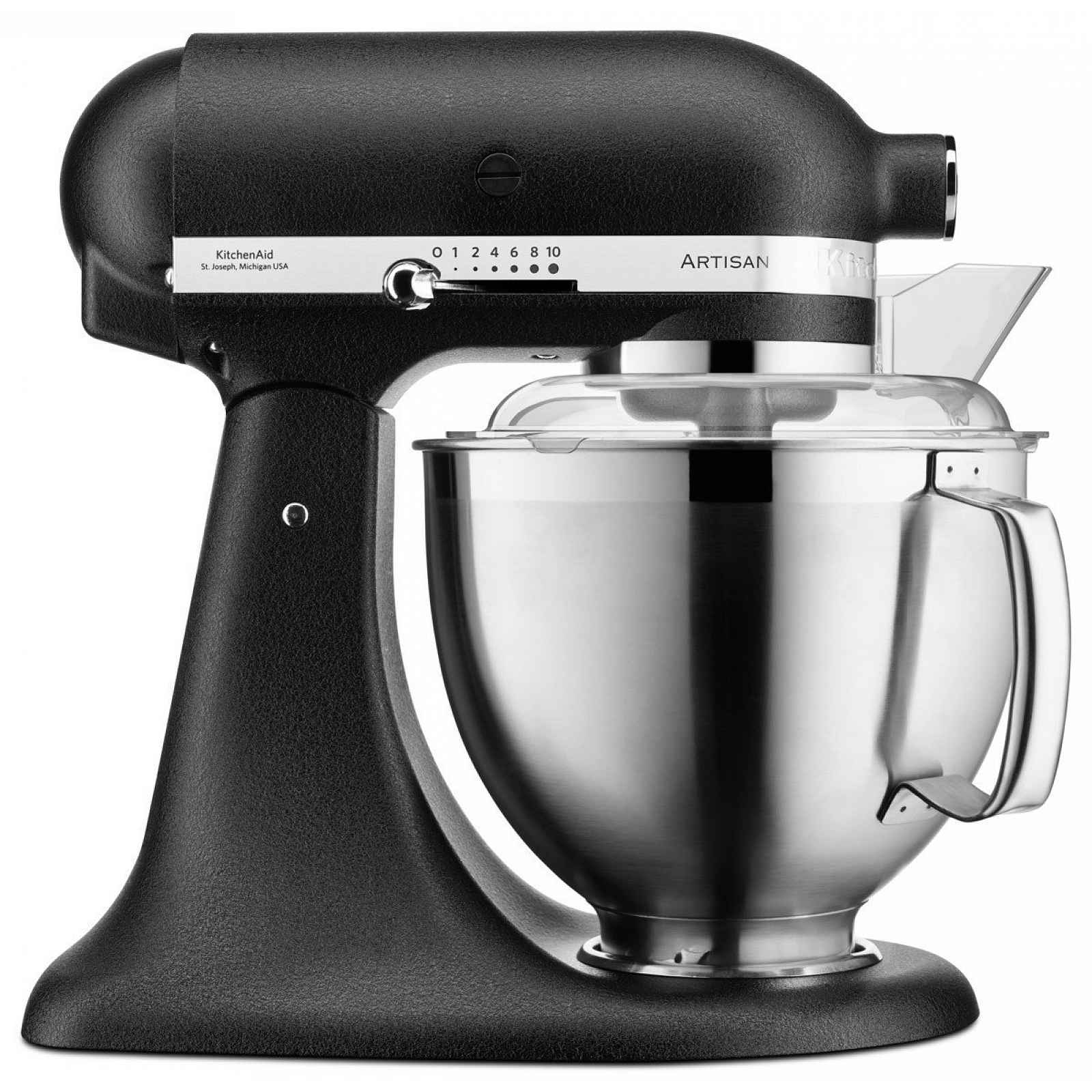 KitchenAid Kuchyňský robot Artisan 5KSM185PSEBK, černá litina 5KSM185PSEBK