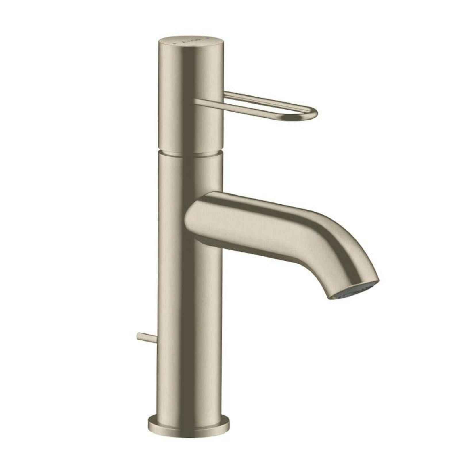 Umyvadlová baterie Hansgrohe Axor Uno s výpustí kartáčovaný nikl 38023820