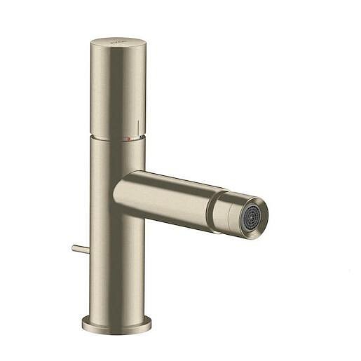 Bidetová baterie Hansgrohe Axor Uno s výpustí kartáčovaný nikl 45200820