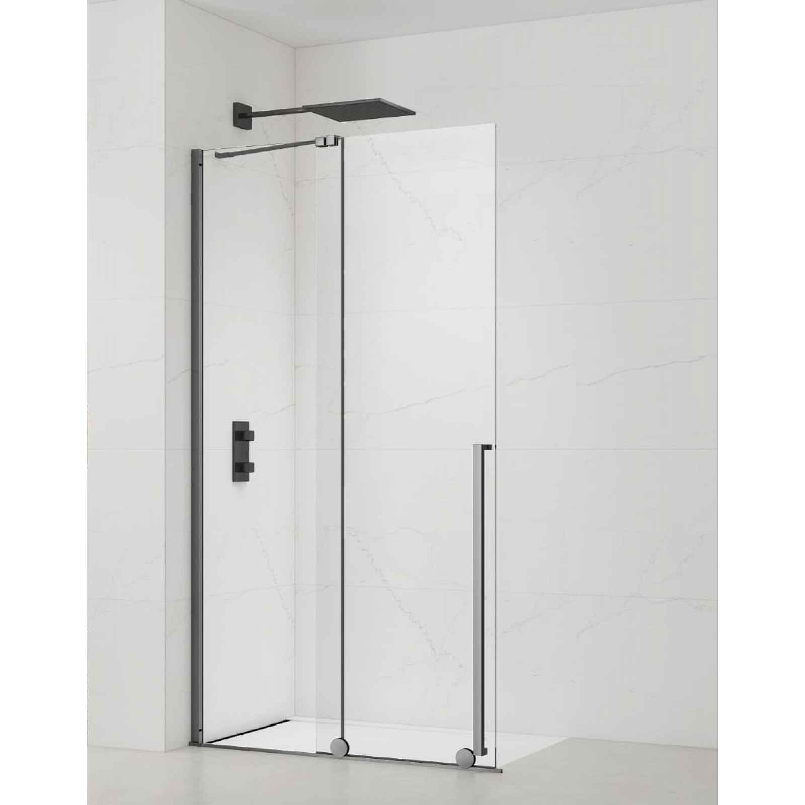 Sprchová zástěna walk-in 120 cm SAT Xmotion SATBWIXM120GM