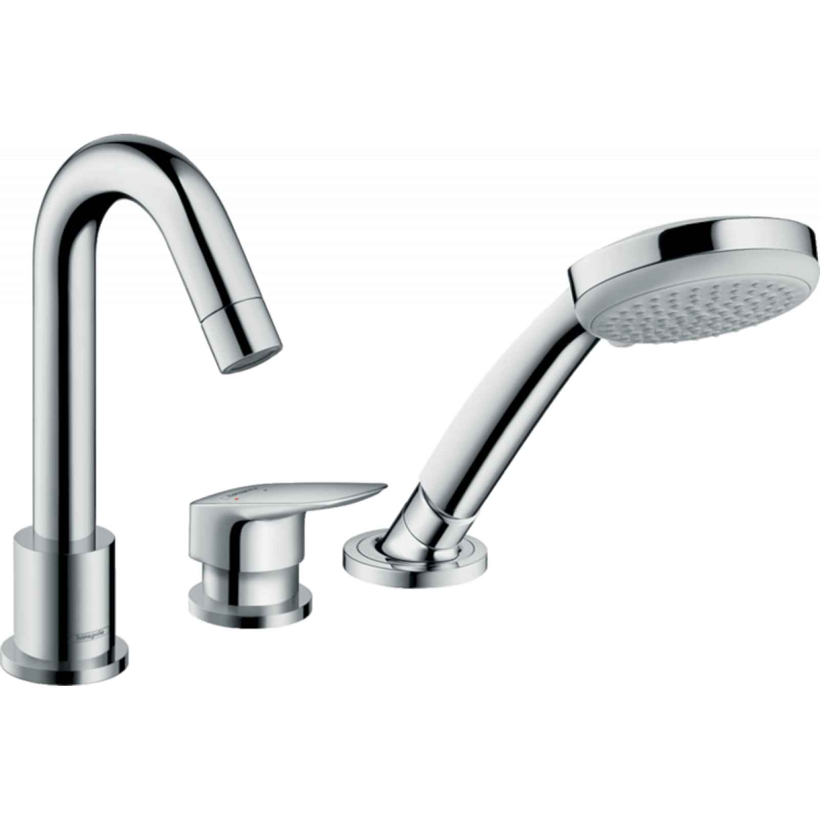 Vanová baterie Hansgrohe Logis bez podomítkového tělesa chrom 71310000