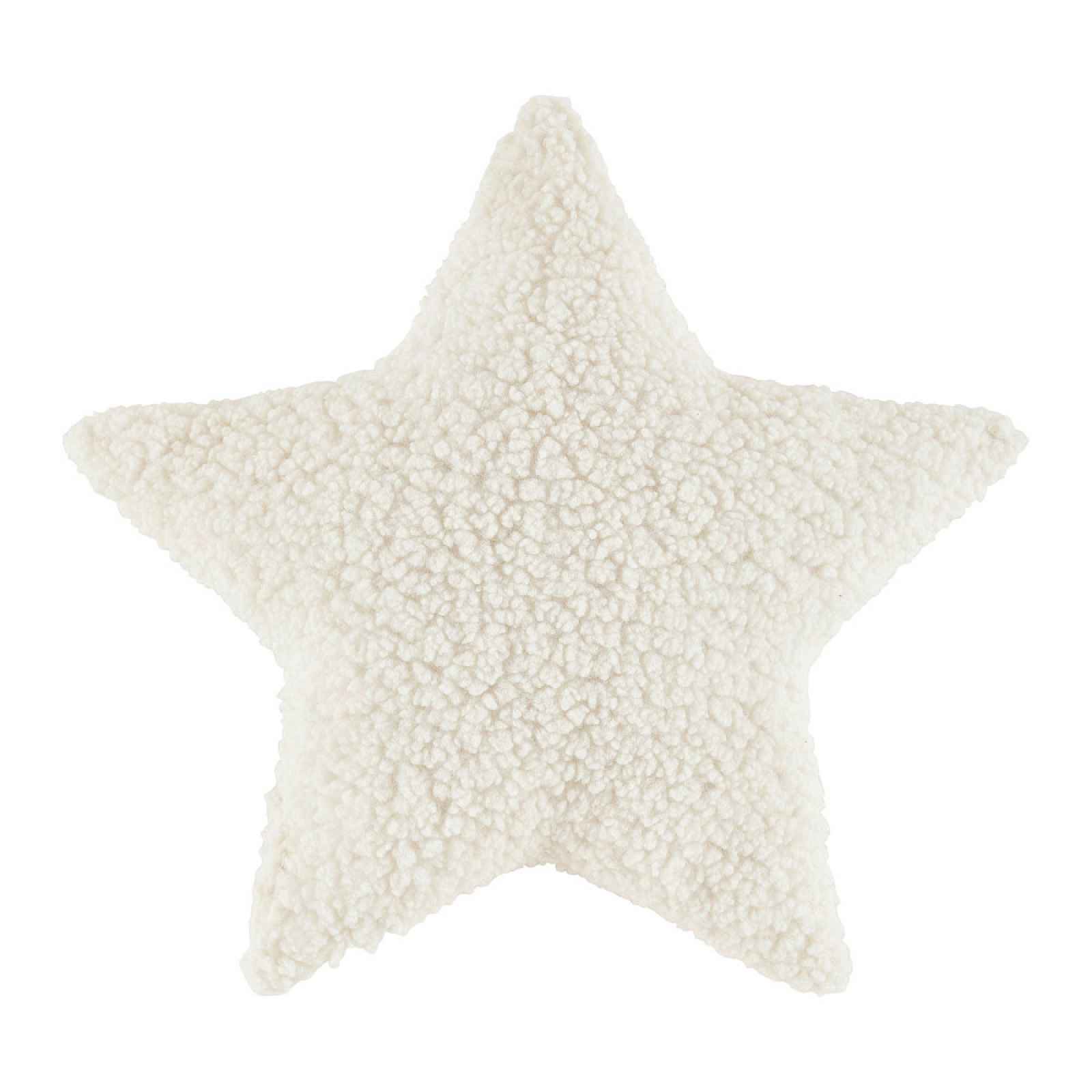 Dekorační Polštář Star, 43/40/8cm, Bílá