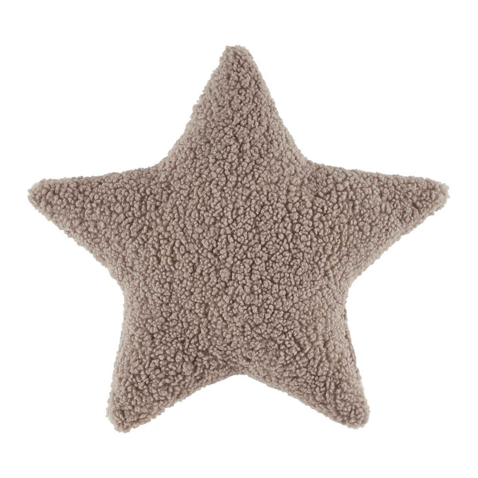 Dekorační Polštář Star, 43/40/8cm, Šedá