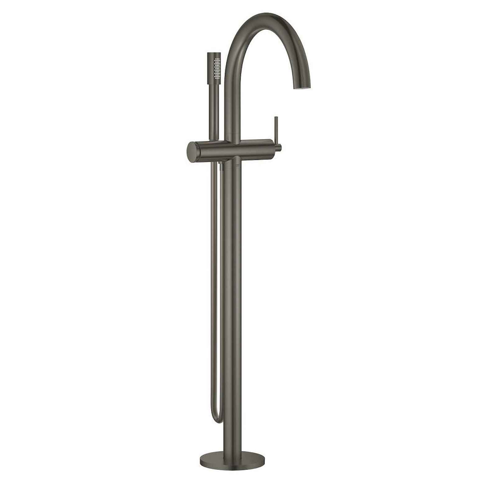 Vanová baterie Grohe Atrio se sprchovým setem Brushed Hard Graphite 32653AL3