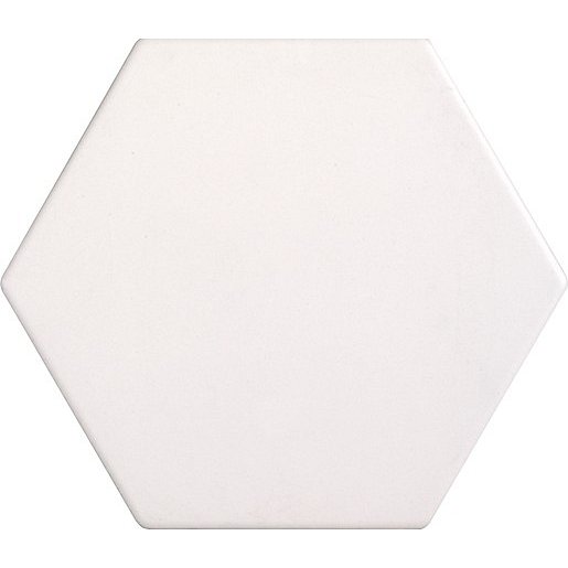 Dlažba Tonalite Examatt bianco 15x17 cm mat EXM6400