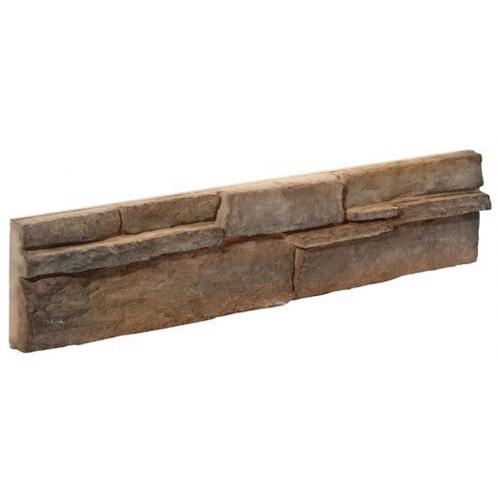 Obklad Stones Bedrock brown 11,7x55 cm BEDROCKBR