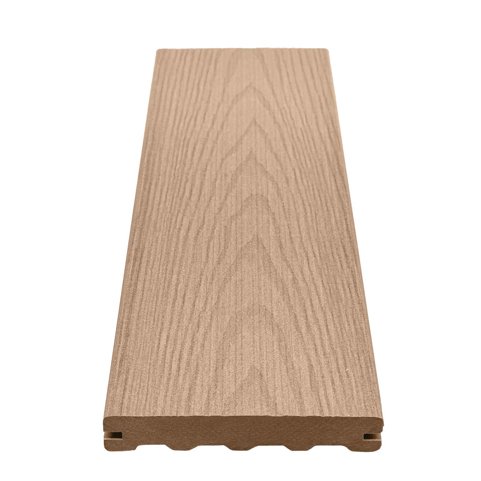 Prkno terasové dřevoplastové WOODPLASTIC NATUR PLUS PREMIUM teak