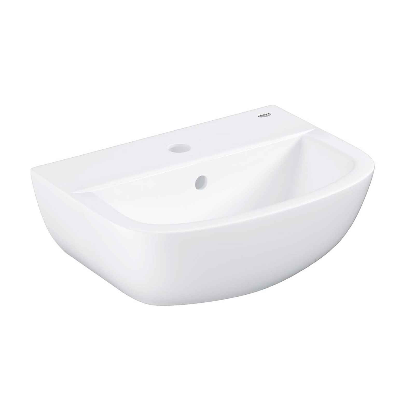 Umývátko Grohe Bau Ceramic 45,3x35,4 cm alpská bílá otvor pro baterii uprostřed 39424000