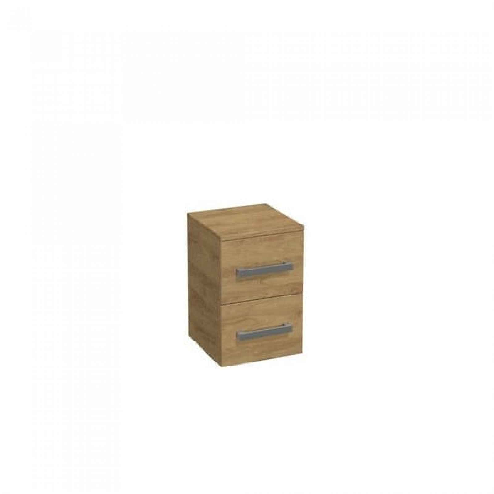 Koupelnová skříňka nízká SAT Cube Way 32,5x51x33 cm dub Hickory CUBE3CHN32DH