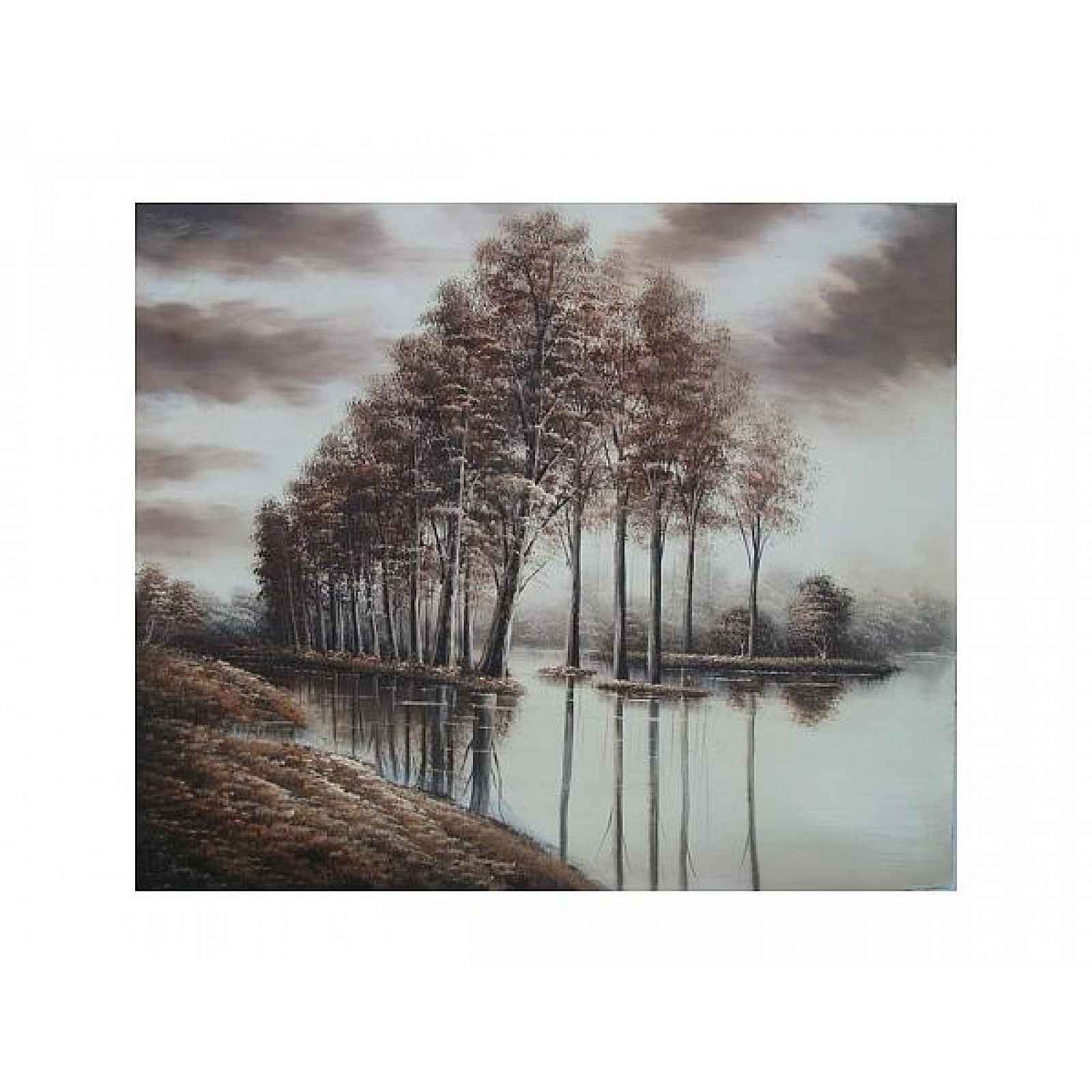 Obraz - Stromy ve vodě 1 - 50 cm x 60 cm