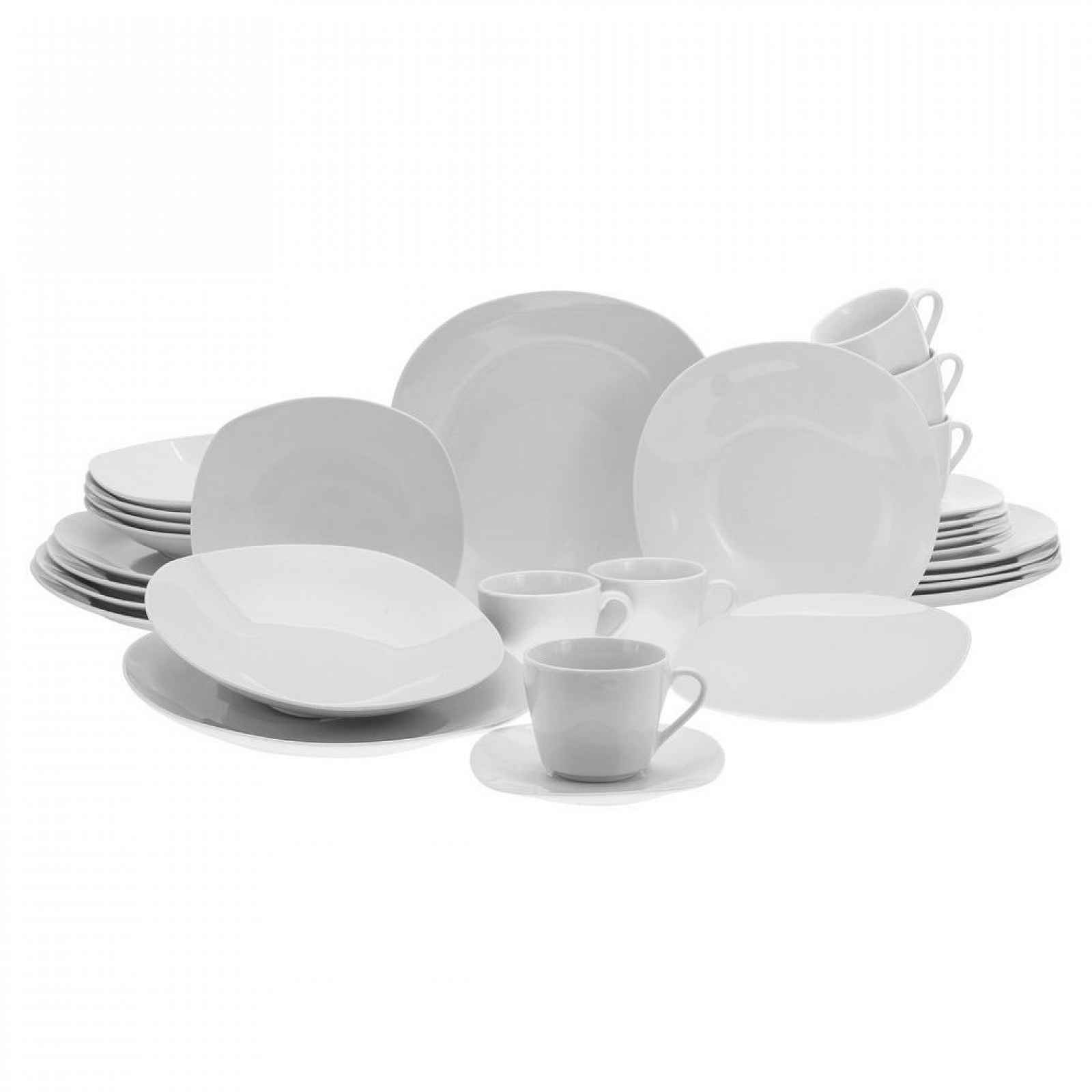 Creatable KOMBINOVANÁ SOUPRAVA, 30dílné, porcelán - Sady nádobí kombinované - 007768134402