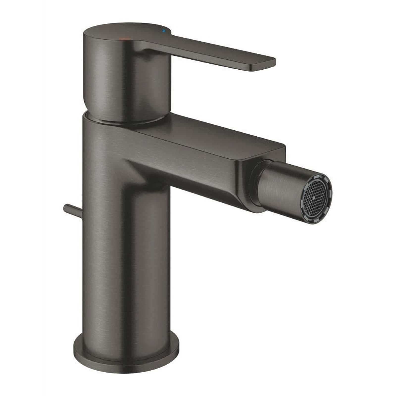 Bidetová baterie Grohe LINEARE s výpustí kartáčovaný Hard Graphite 33848AL1