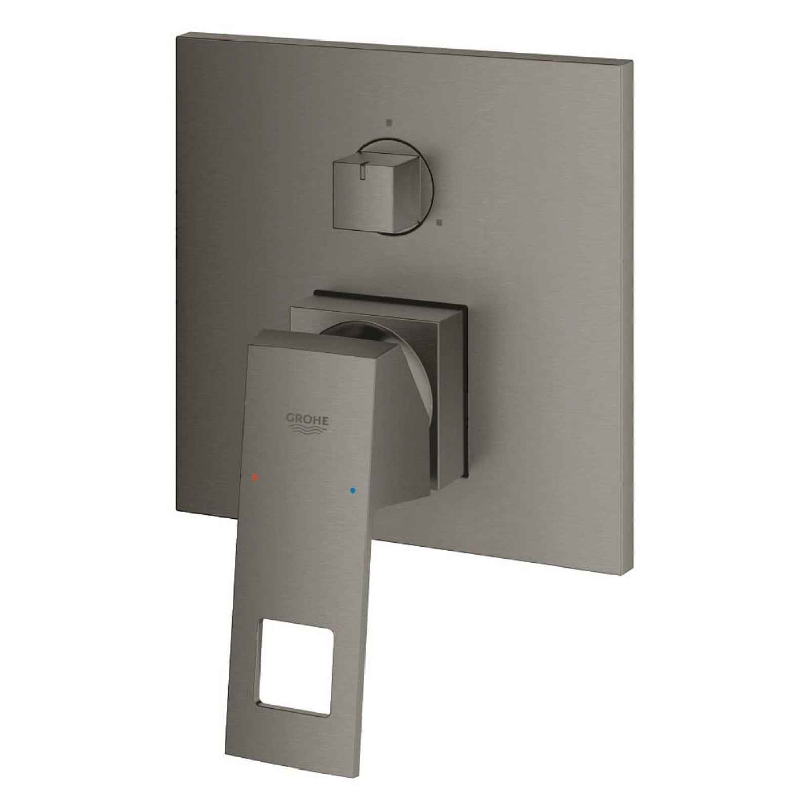 Vanová baterie Grohe EUROCUBE bez podomítkového tělesa kartáčovaný Hard Graphite 24094AL0