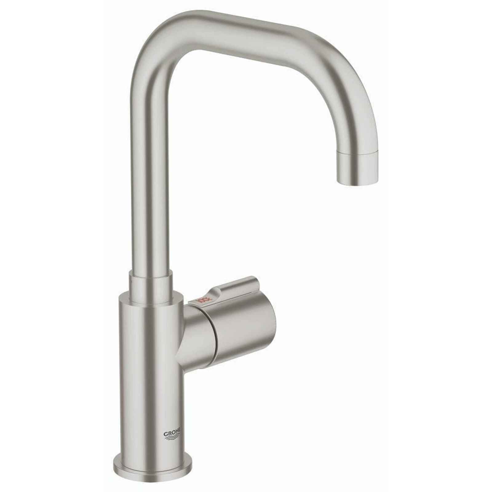 Dřezová baterie Grohe RED supersteel 30160DC0