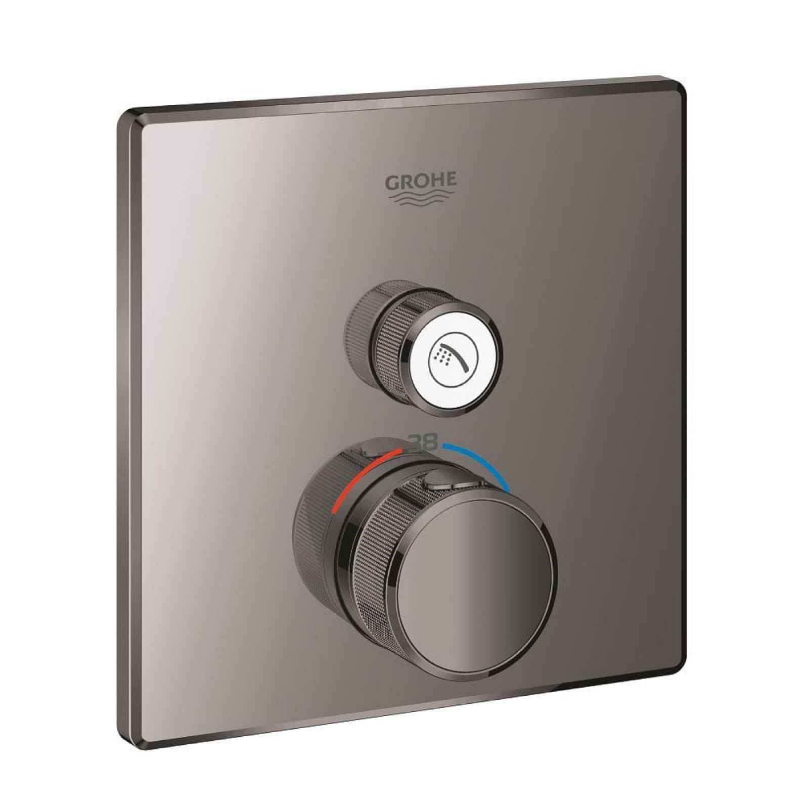 Sprchová baterie Grohe SMARTCONTROL bez podomítkového tělesa Hard Graphite 29123A00