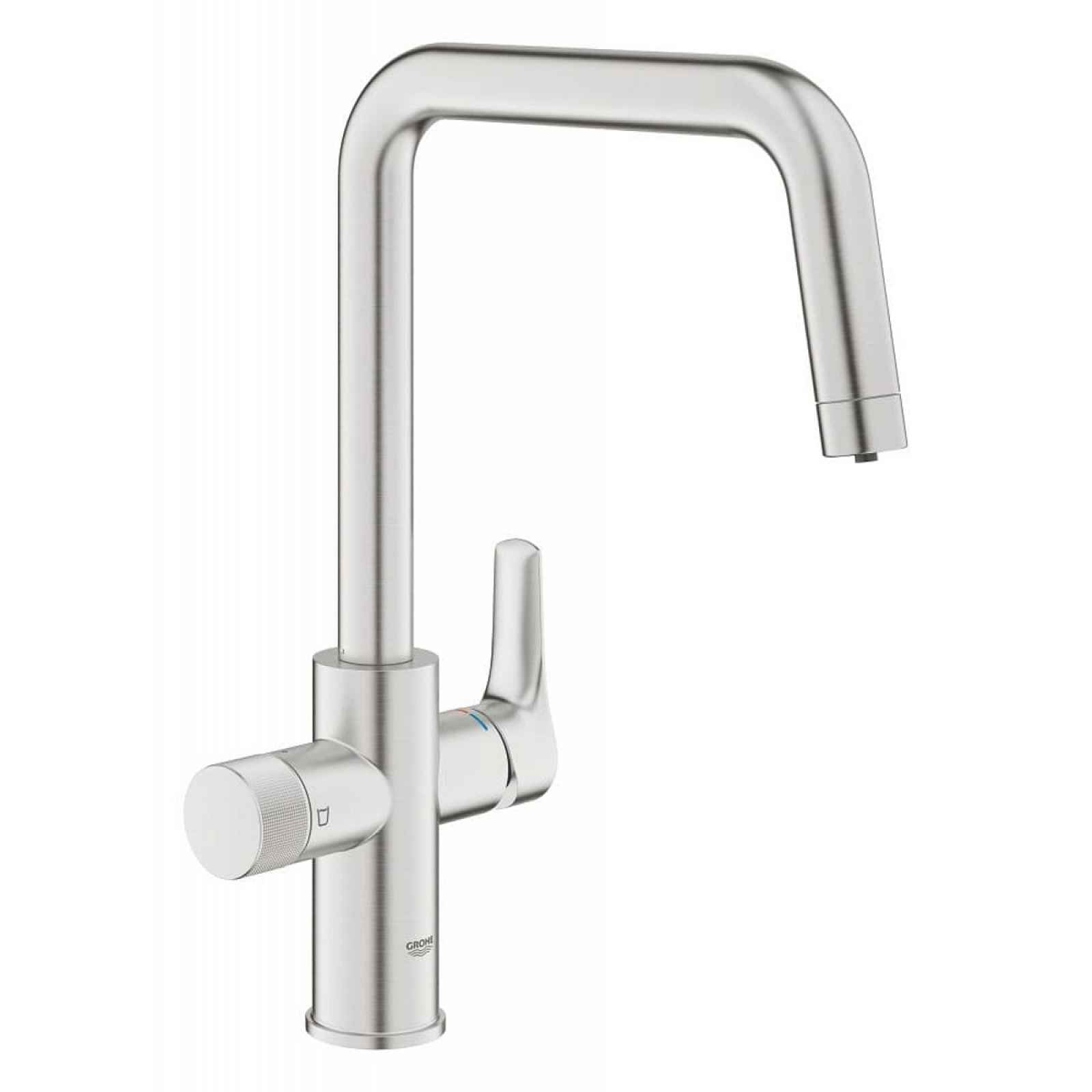 Dřezová baterie Grohe GROHE Blue Pure 2022 s filtrem supersteel 30595DC0