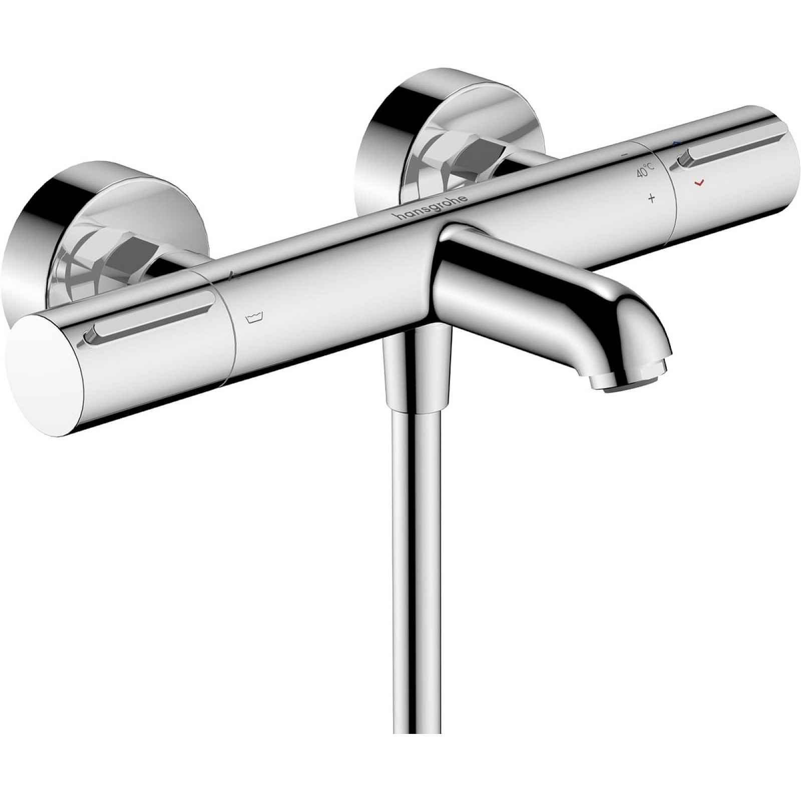 Vanová baterie Hansgrohe Ecostat Element bez sprchového setu 150 mm chrom 13347000