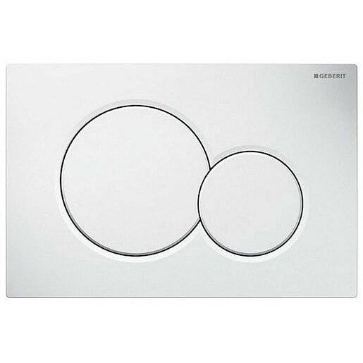 Závěsný set WC TESI Rimless + modul Geberit Kombifix s tlačítkem Sigma 01 (bílé) 110.302.00.5 NE1