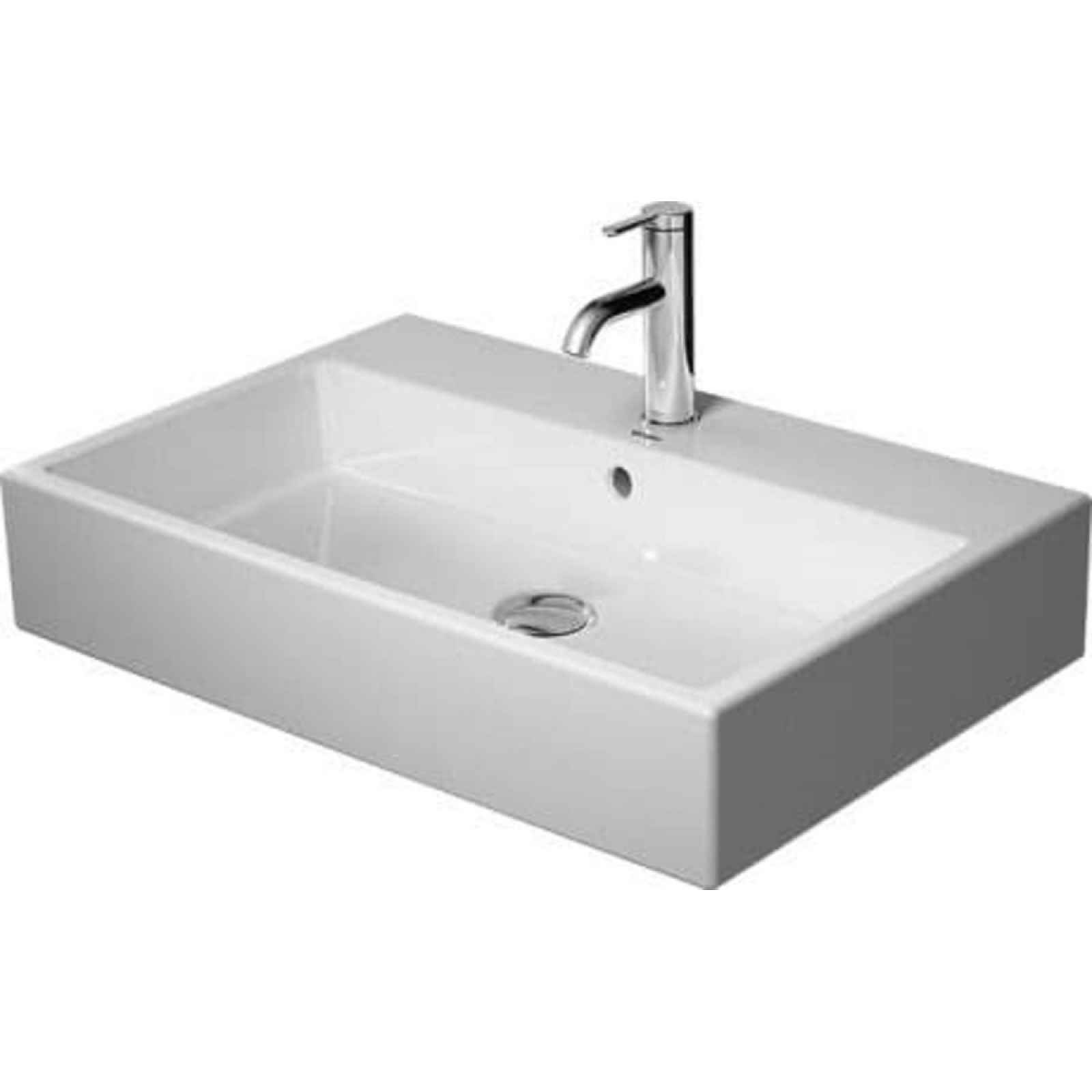 Nábytkové umyvadlo Duravit Vero Air 70x47 cm otvor pro baterii uprostřed 2350700000