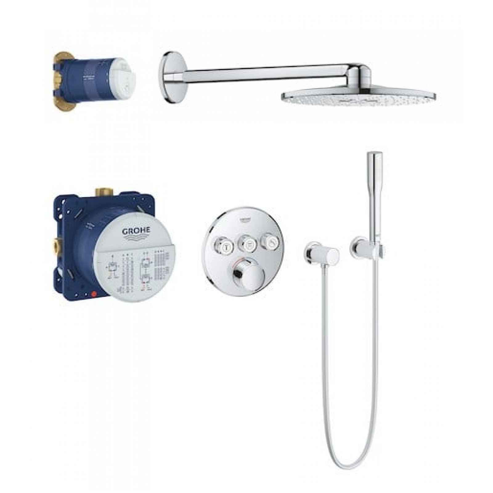 Sprchový set Grohe SmartControl chrom 34709000