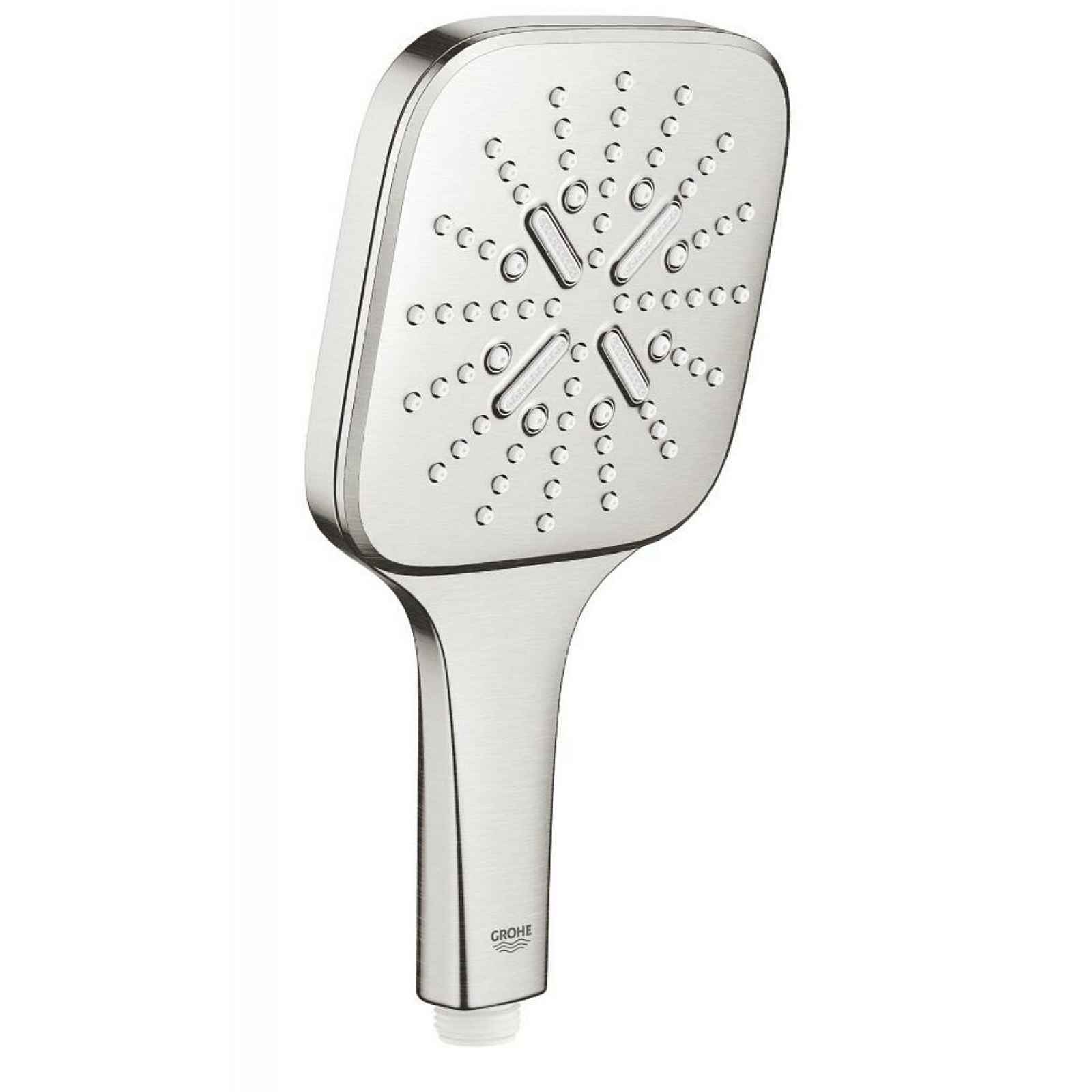 Ruční sprcha Grohe RAINSHOWER SmartActive Cube supersteel 26582DC0