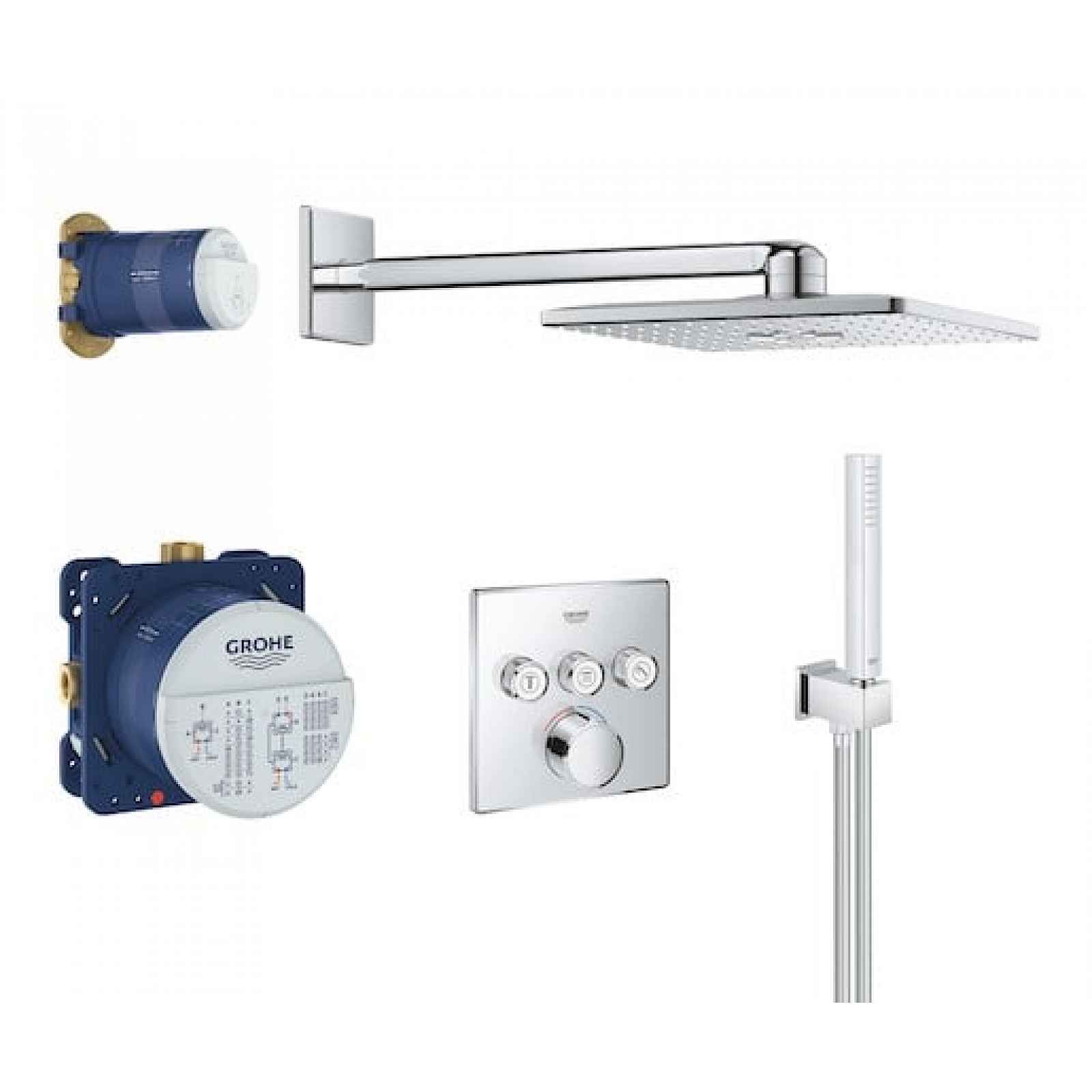 Sprchový set Grohe SmartControl chrom 34712000