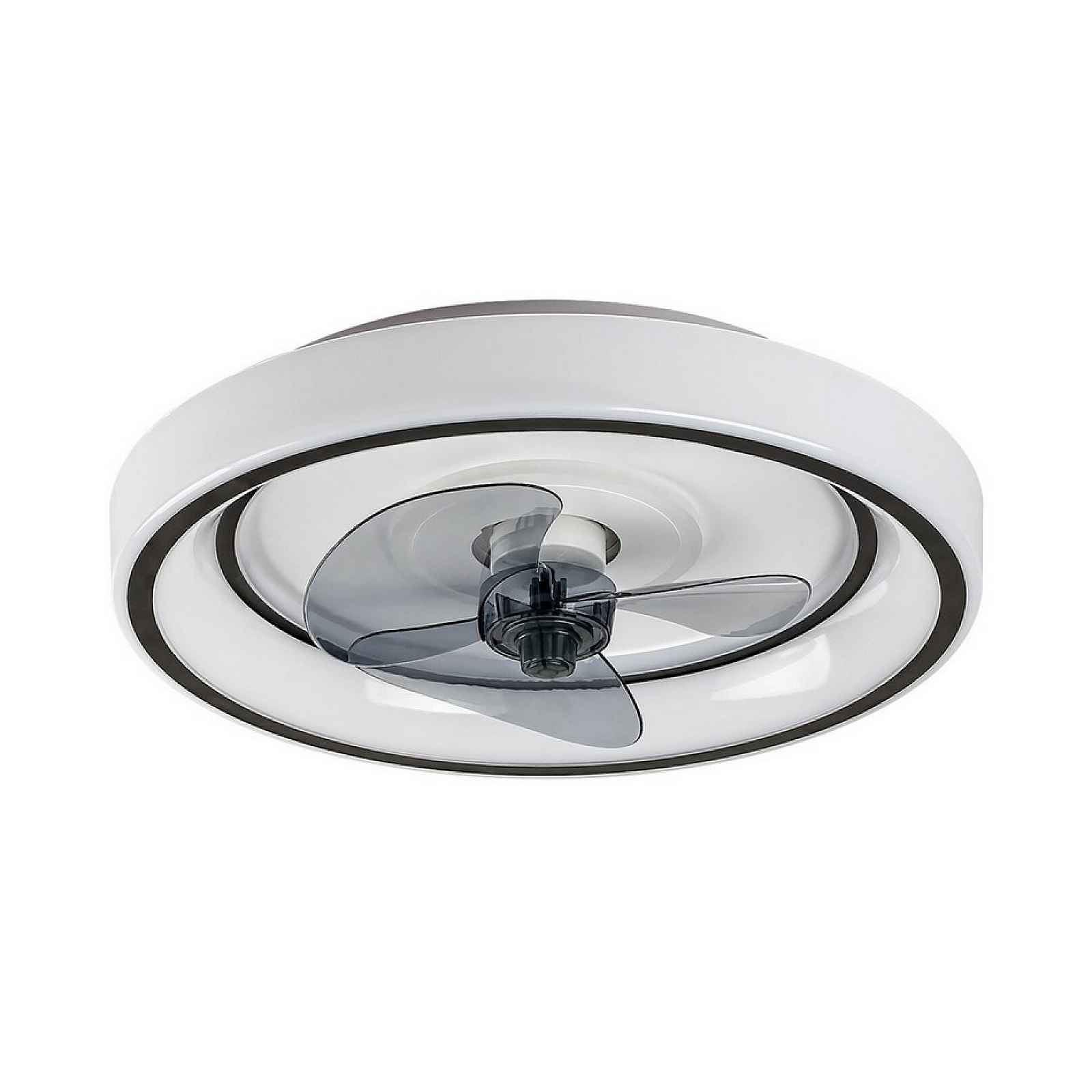 Rabalux 71009 stropní ventilátor s LED světlem Horacio, černá