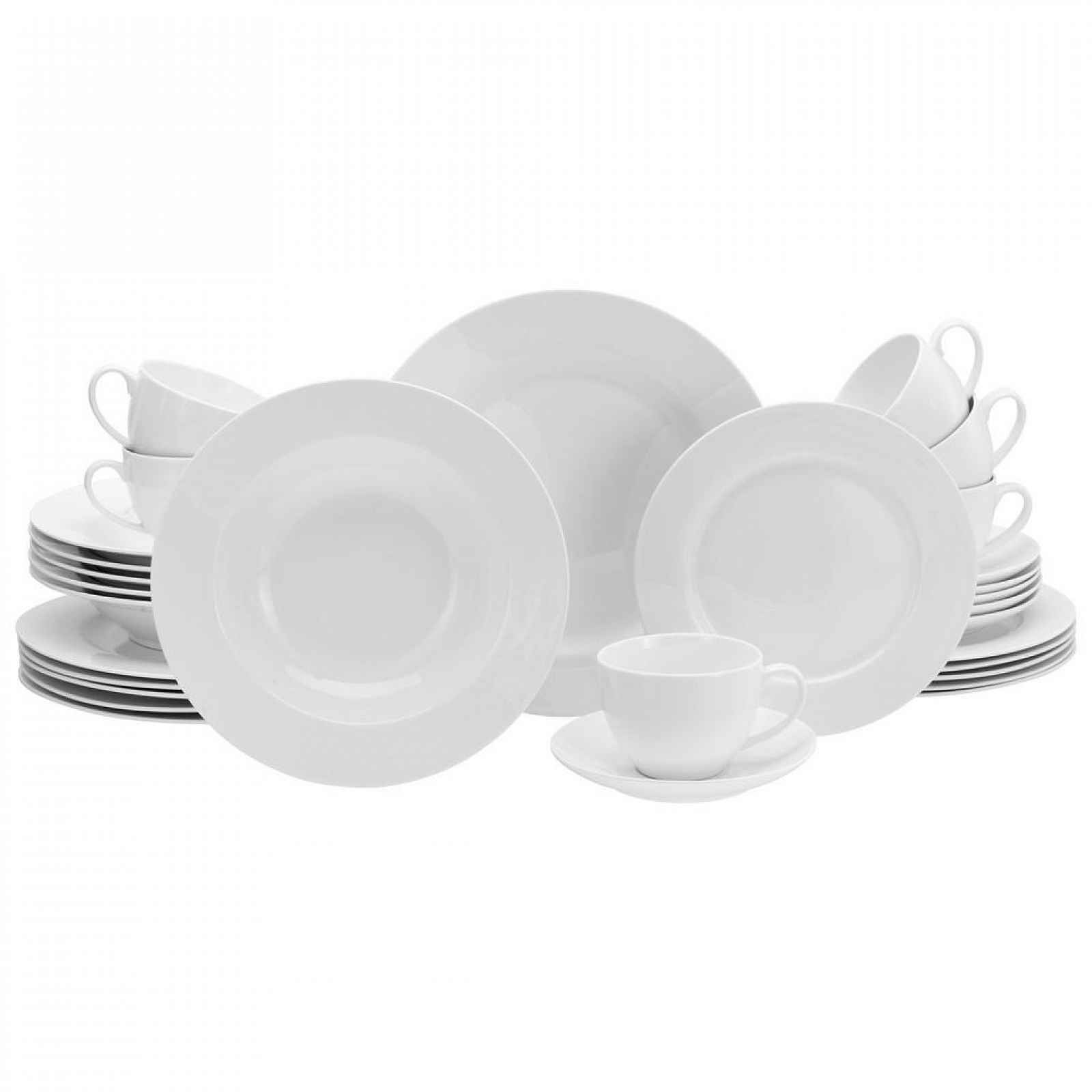 Creatable KOMBINOVANÁ SOUPRAVA, 30dílné, kostní porcelán (bone china) - Sady nádobí kombinované - 007768136103