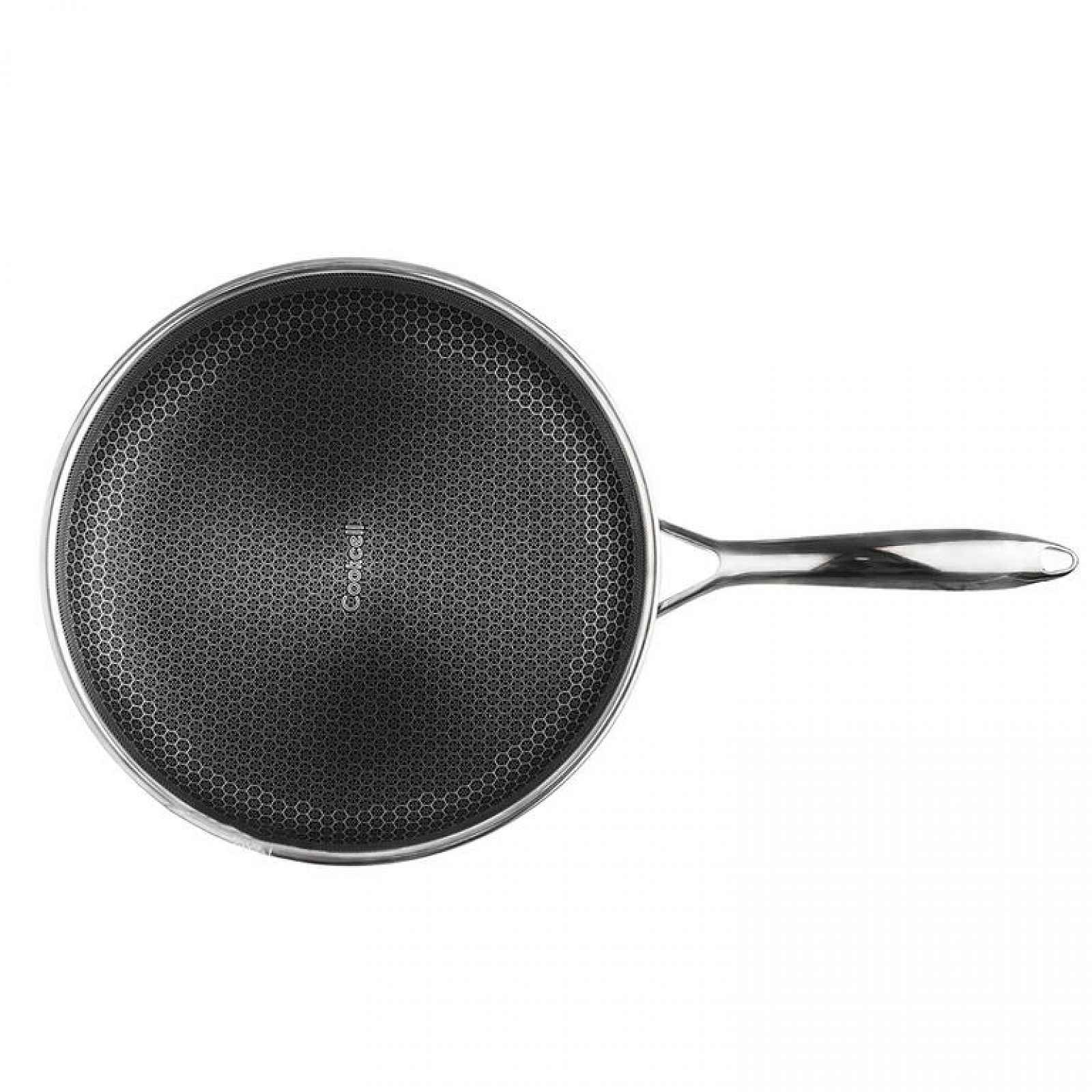 Nerezová pánev s nepřilnavým povrchem COOKCELL průměr 28 cm