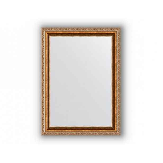 Zrcadlo v rámu, bronzový versailleský ornament BY 3239 75x75 cm