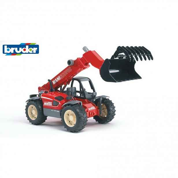 Bruder 2125 Konstrukční vozy Manitou MLT 633