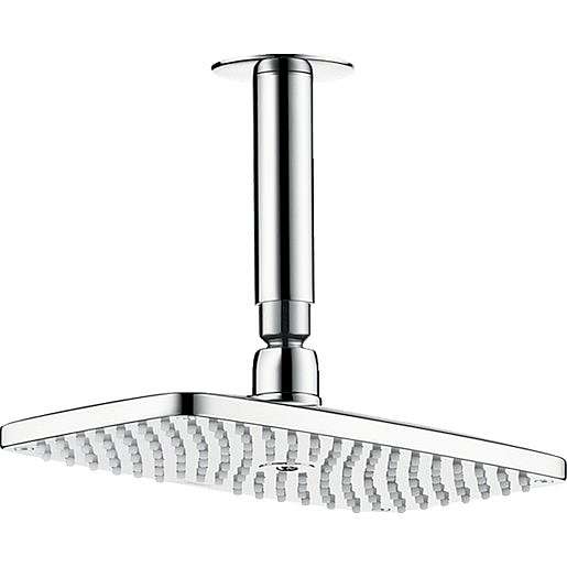 Hlavová sprcha Hansgrohe Raindance E strop včetně sprchového ramena chrom 27380000