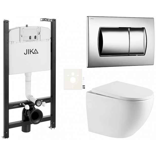 Závěsný wc set do lehkých stěn / předstěnová SAT SIKOJSREX67CR